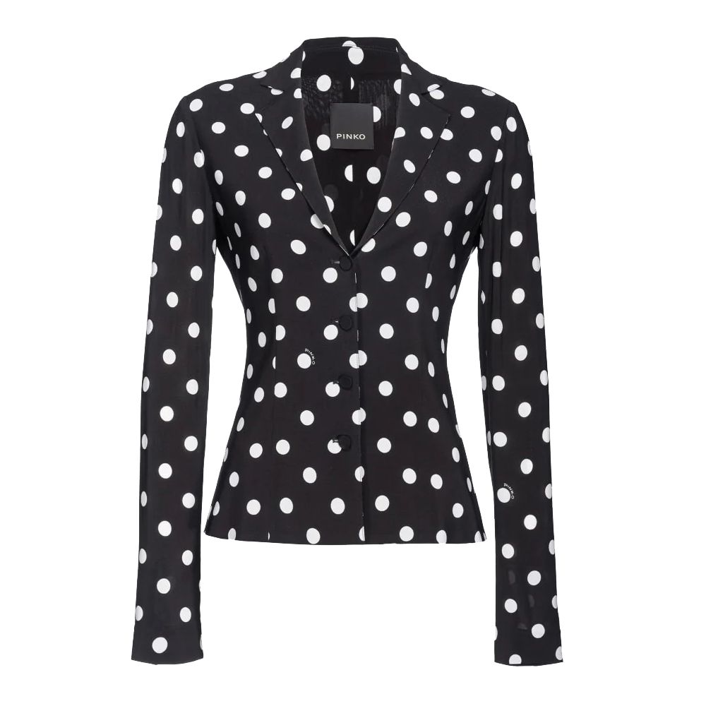 PINKO Black Viscose Suits & Blazer